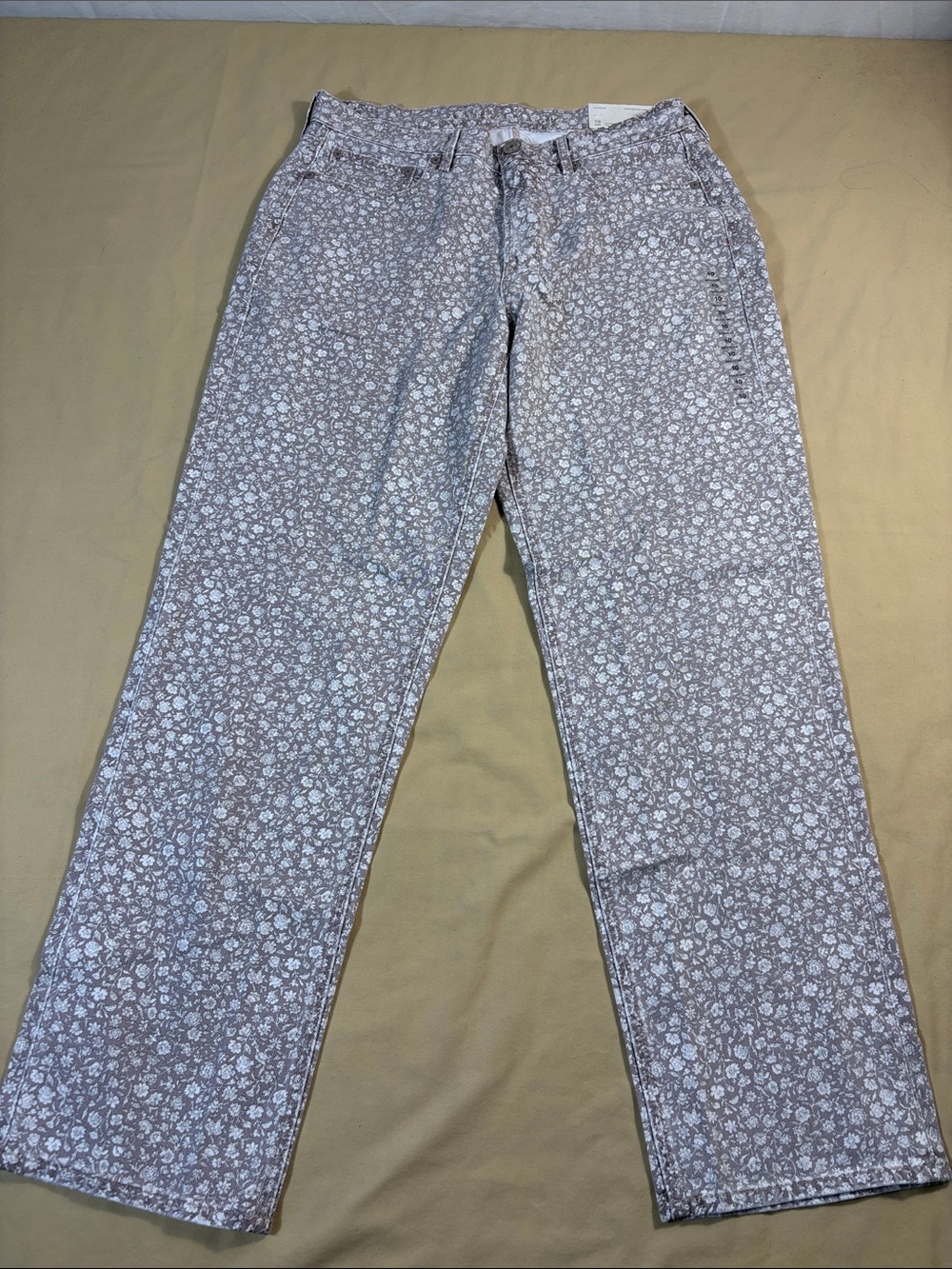 NWT American Eagle Women's '90s Straight Floral Print Jeans 10 30W